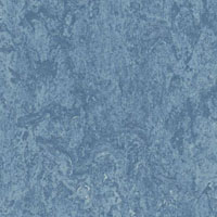 Линолеум натуральный Forbo Marmoleum Real 3055 Fresco Blue (голубой) 2x32 м